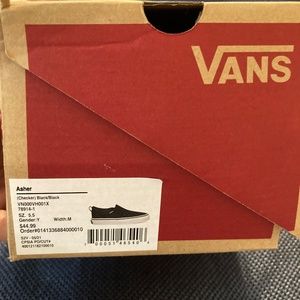 Unisex Van’s size Y 5.5
